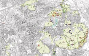 Ausschnitt aus dem Landschaftsplan von 2013 (Stadt Herne)